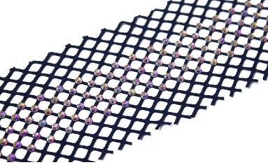 DECORATIVE NET WITH STRASS