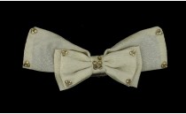 MOTIF PIN BOW WITH STRASS
