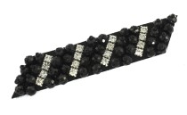 MOTIF BAIZE WITH STONES AND STRASS