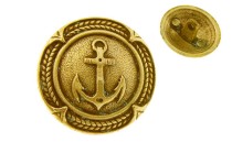BUTTON METAL ANCHOR WITH SHANK - FOOT