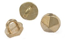 BUTTON WITH SHANK - FOOT METAL