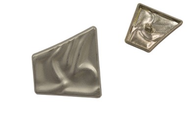 BUTTON METAL DECORATIVE WITH SHANK - FOOT