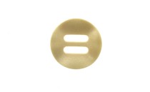 BUTTON BEIGE TWO HOLES