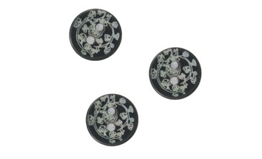 BUTTON SHELL  PRINTED LASER