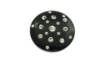 BUTTON BIG WITH CRYSTALLS STRASS FRENCH SEW