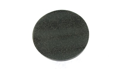BUTTON POLYESTER GREY-BLACK  FRENCH SEW
