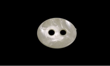 BUTTON POLYESTER OVAL 2 HOLES