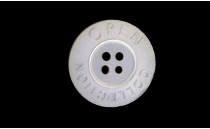 BUTTON POLYESTER LASER 4 HOLES