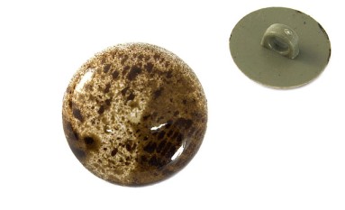 BUTTON LEOPARD WITH SHANK - FOOT
