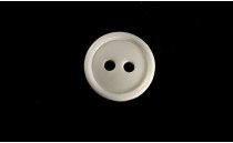 BUTTON POLYESTER DULL 2 HOLES