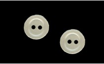 BUTTON POLYESTER BASIC 2 HOLES