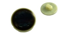 BUTTON POLYESTER TWO COLOR WITH SHANK - FOOT