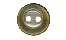 BUTTON BRONZE WITH PEARL 2 HOLES
