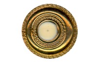 BUTTON PLATED WITH ENAMEL WITH SHANK - FOOT