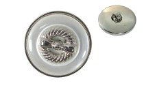 BUTTON SILVER WITH PEARL WITH SHANK - FOOT