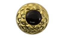 BUTTON GOLD WITH PEARL WITH SHANK - FOOT