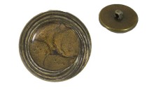 BUTTON BRONZE WITH ENAMEL WITH SHANK - FOOT