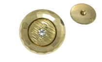 BUTTON WITH SHANK - FOOT 2 PCS WITH STRASS
