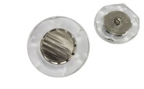 BUTTON WITH SHANK - FOOT 2 PCS WITH HOOP