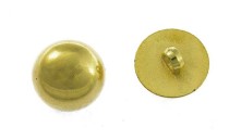 BUTTON PLASTIC ROUND BALL WITH SHANK - FOOT